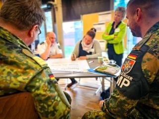 Oberst Michael H. Popielas: "Innere und äußere Sicherheit sind untrennbar miteinander verbunden." - …