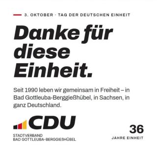 Einigkeit und Recht und Freiheit…